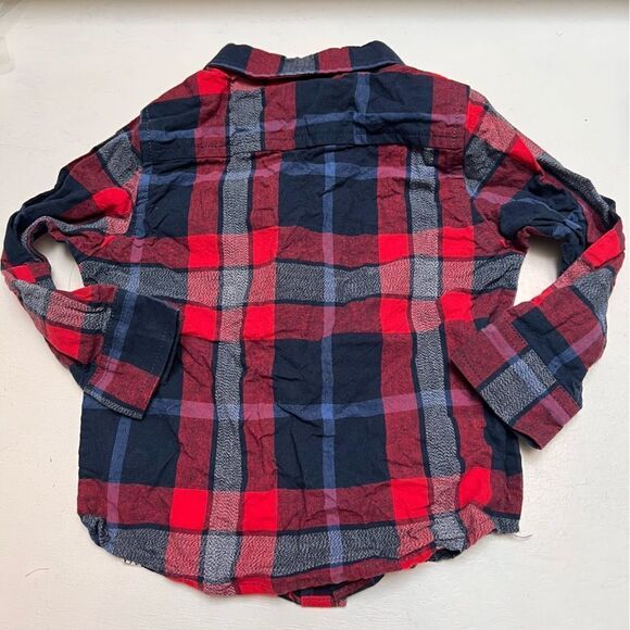 Sovereign Code Cotton Plaid Long Sleeve Shirt for Baby Boy 6-12 Months Old EUC - Picture 3 of 5